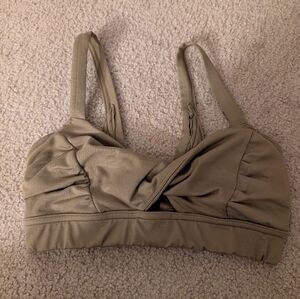 Free People Movement Olive Green Bra